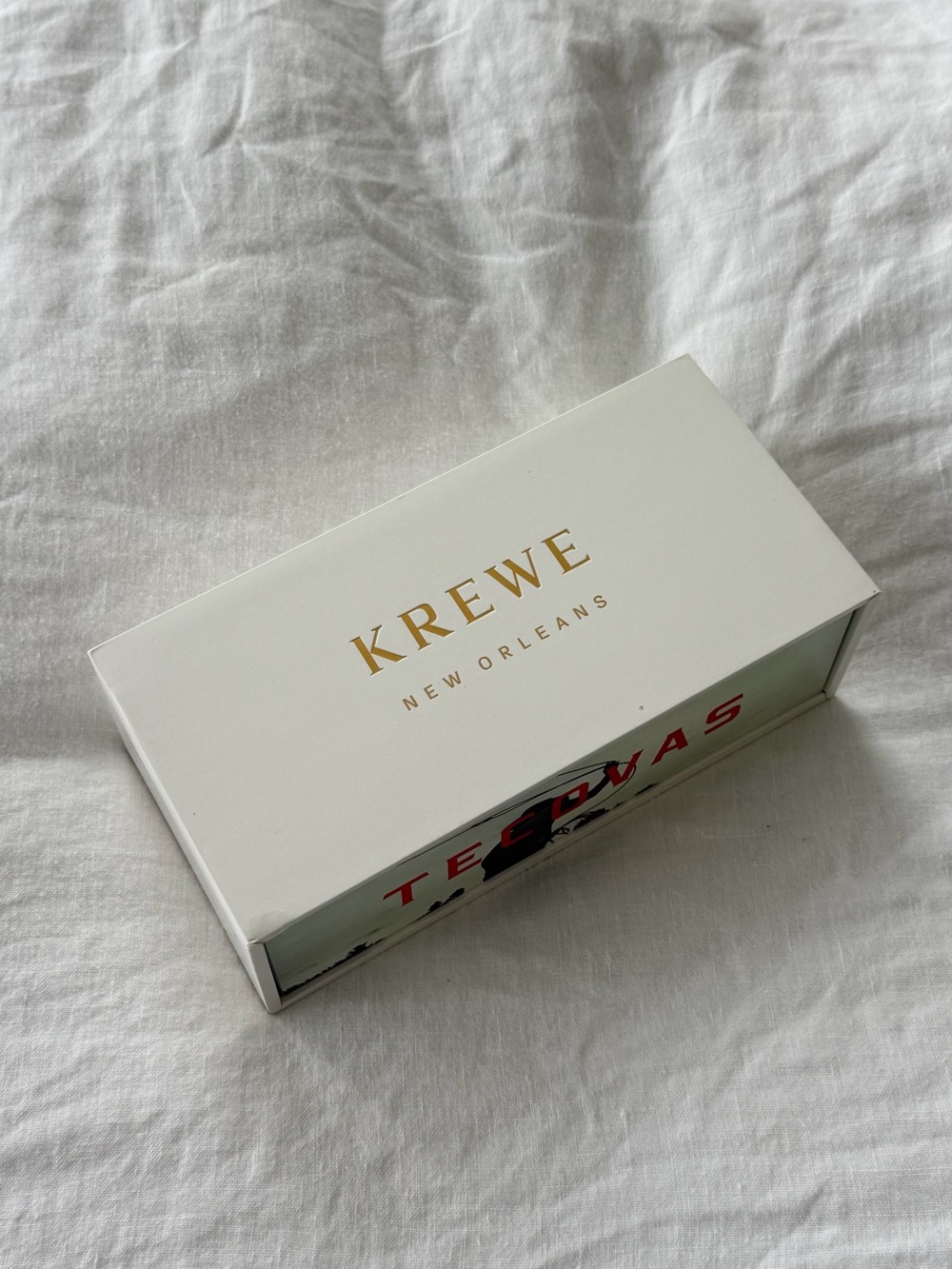 KREWE x Tecovas Austin Brown Gradient Square Aviator Sunglasses NEW - Picture 5 of 10